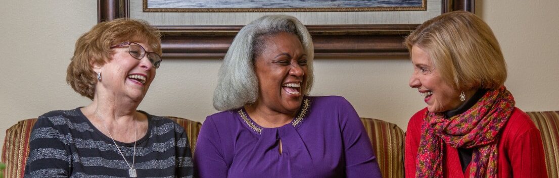 Senior Ladies Laughing - Independent Living in Allen, TX